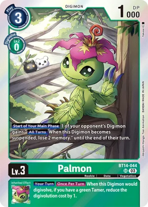 Palmon, BT-14: Booster Blast Ace #BT14-044