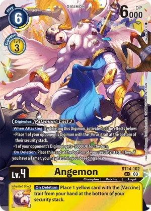 Angemon, BT-14: Booster Blast Ace #BT14-102
