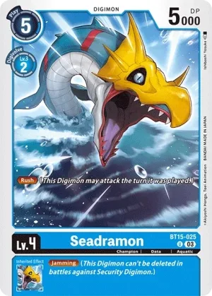 Seadramon, BT-15: Booster Exceed Apocalypse #BT15-025