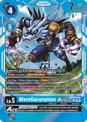 WereGarurumon, BT-15: Booster Exceed Apocalypse #BT15-026