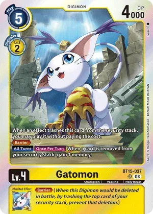 Gatomon, BT-15: Booster Exceed Apocalypse #BT15-037