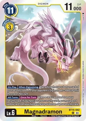 Magnadramon, BT-15: Booster Exceed Apocalypse #BT15-042