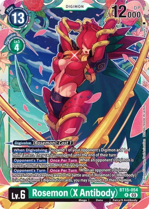 Rosemon (X Antibody), BT-15: Booster Exceed Apocalypse #BT15-054
