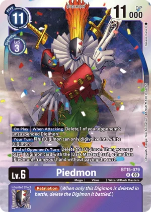 Piedmon, BT-15: Booster Exceed Apocalypse #BT15-079