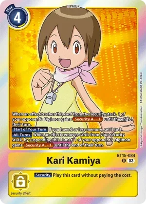 Kari Kamiya, BT-15: Booster Exceed Apocalypse #BT15-084