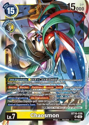 Chaosmon, BT-16: Booster Beginning Observer #BT16-036