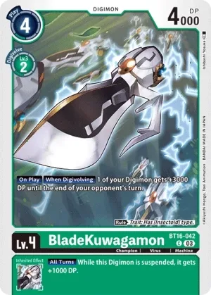 BladeKuwagamon, BT-16: Booster Beginning Observer #BT16-042