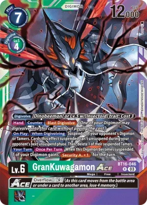 GranKuwagamon, BT-16: Booster Beginning Observer #BT16-046