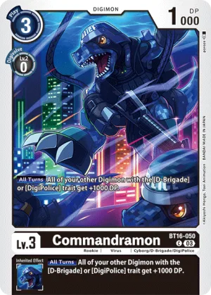 Commandramon, BT-16: Booster Beginning Observer #BT16-050