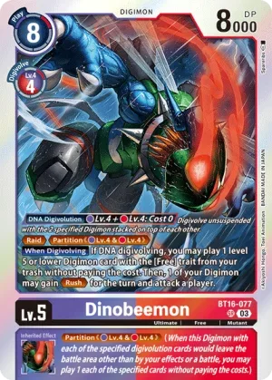 Dinobeemon, BT-16: Booster Beginning Observer #BT16-077