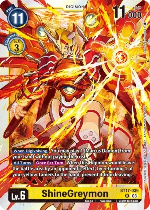 ShineGreymon, BT-17: Booster Secret Crisis #BT17-039
