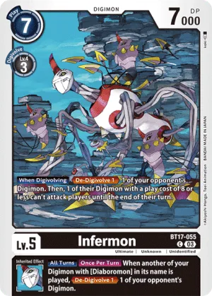 Infermon, BT-17: Booster Secret Crisis #BT17-055