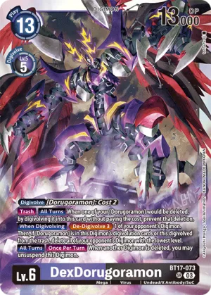 DexDorugoramon, BT-17: Booster Secret Crisis #BT17-073
