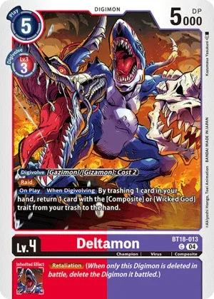 Deltamon, BT-18: Booster Elemental Successor #BT18-013