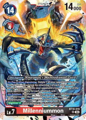Millenniummon, BT-18: Booster Elemental Successor #BT18-019
