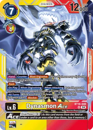 Dynasmon, BT-18: Booster Elemental Successor #BT18-040