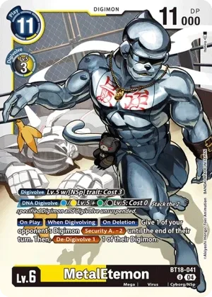 MetalEtemon, BT-18: Booster Elemental Successor #BT18-041
