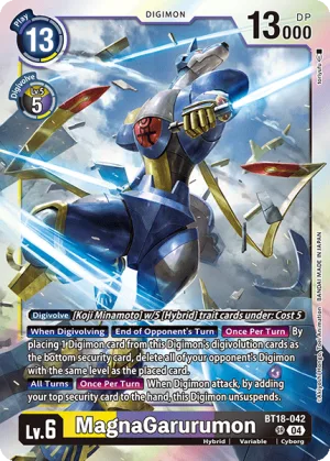 MagnaGarurumon, BT-18: Booster Elemental Successor #BT18-042