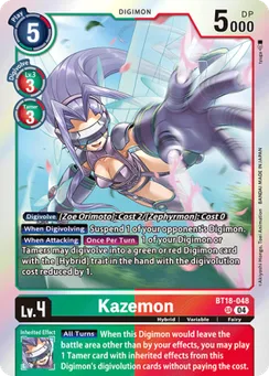Kazemon, Normal
