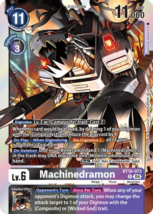 Machinedramon, BT-18: Booster Elemental Successor #BT18-073