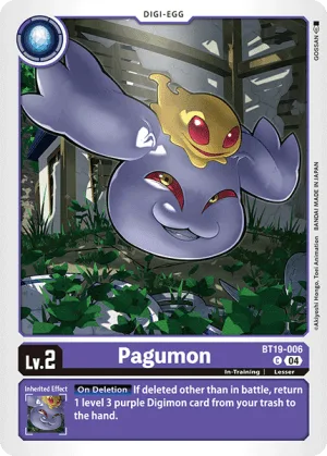 Pagumon, BT-19: Booster Xros Evolution #BT19-006