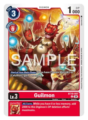 Guilmon, BT-19: Booster Xros Evolution #BT19-007