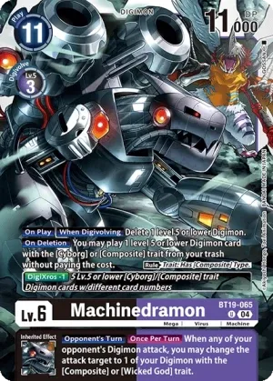 Machinedramon, BT-19: Booster Xros Evolution #BT19-065
