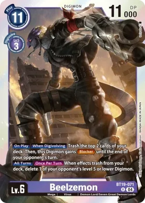Beelzemon, BT-19: Booster Xros Evolution #BT19-071