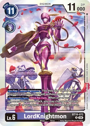 LordKnightmon, BT-19: Booster Xros Evolution #BT19-072