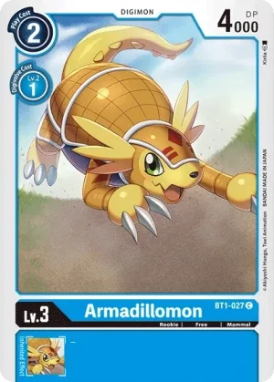 Armadillomon, BT-01: Booster New Evolution #BT1-027