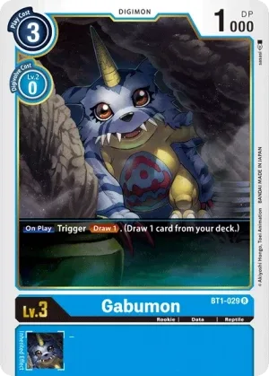 Gabumon, BT-01: Booster New Evolution #BT1-029