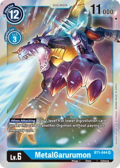 MetalGarurumon, Normal