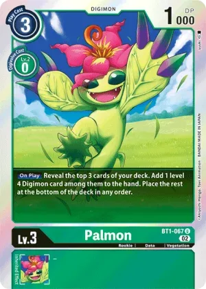 Palmon, BT-01: Booster New Evolution #BT1-067