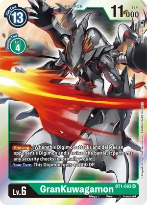 GranKuwagamon, BT-01: Booster New Evolution #BT1-083