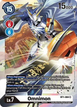 Omnimon, BT-01: Booster New Evolution #BT1-084