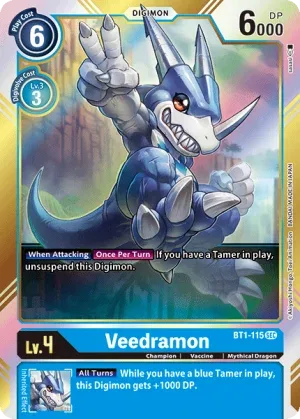 Veedramon, BT-01: Booster New Evolution #BT1-115
