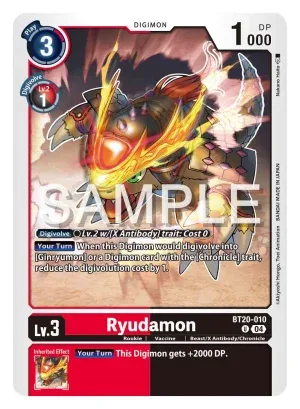 Ryudamon, BT-20: Booster Over the X #BT20-010