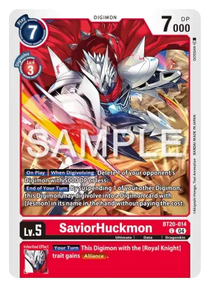 SaviorHuckmon, BT-20: Booster Over the X #BT20-014