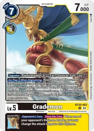 Grademon, BT-20: Booster Over the X #BT20-053