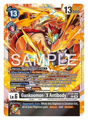 Gankoomon (X Antibody), BT-20: Booster Over the X #BT20-059