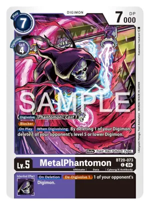 MetalPhantomon, BT-20: Booster Over the X #BT20-073