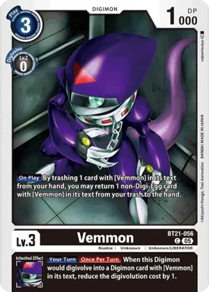 Vemmon, BT-21: BOOSTER WORLD CONVERGENCE #BT21-056