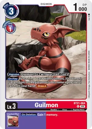 Guilmon, BT-21: BOOSTER WORLD CONVERGENCE #BT21-064