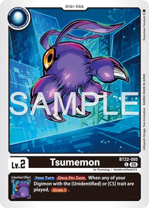 Tsumemon, BT-22: BOOSTER CYBER EDEN #BT22-005