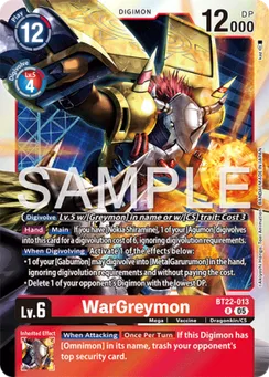 WarGreymon, Normal