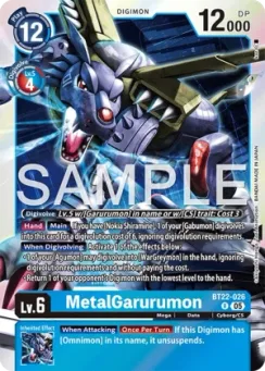 MetalGarurumon, Normal