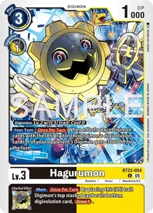 Hagurumon, BT-22: BOOSTER CYBER EDEN #BT22-054