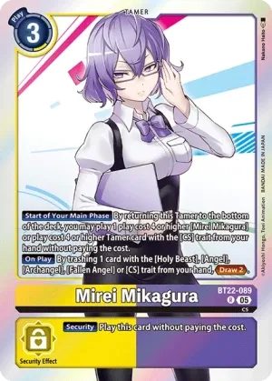 Mirei Mikagura, BT-22: BOOSTER CYBER EDEN #BT22-089