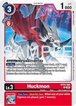 Huckmon, Normal