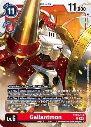 Gallantmon, BT-23: BOOSTER HACKERS' SLUMBER #BT23-014